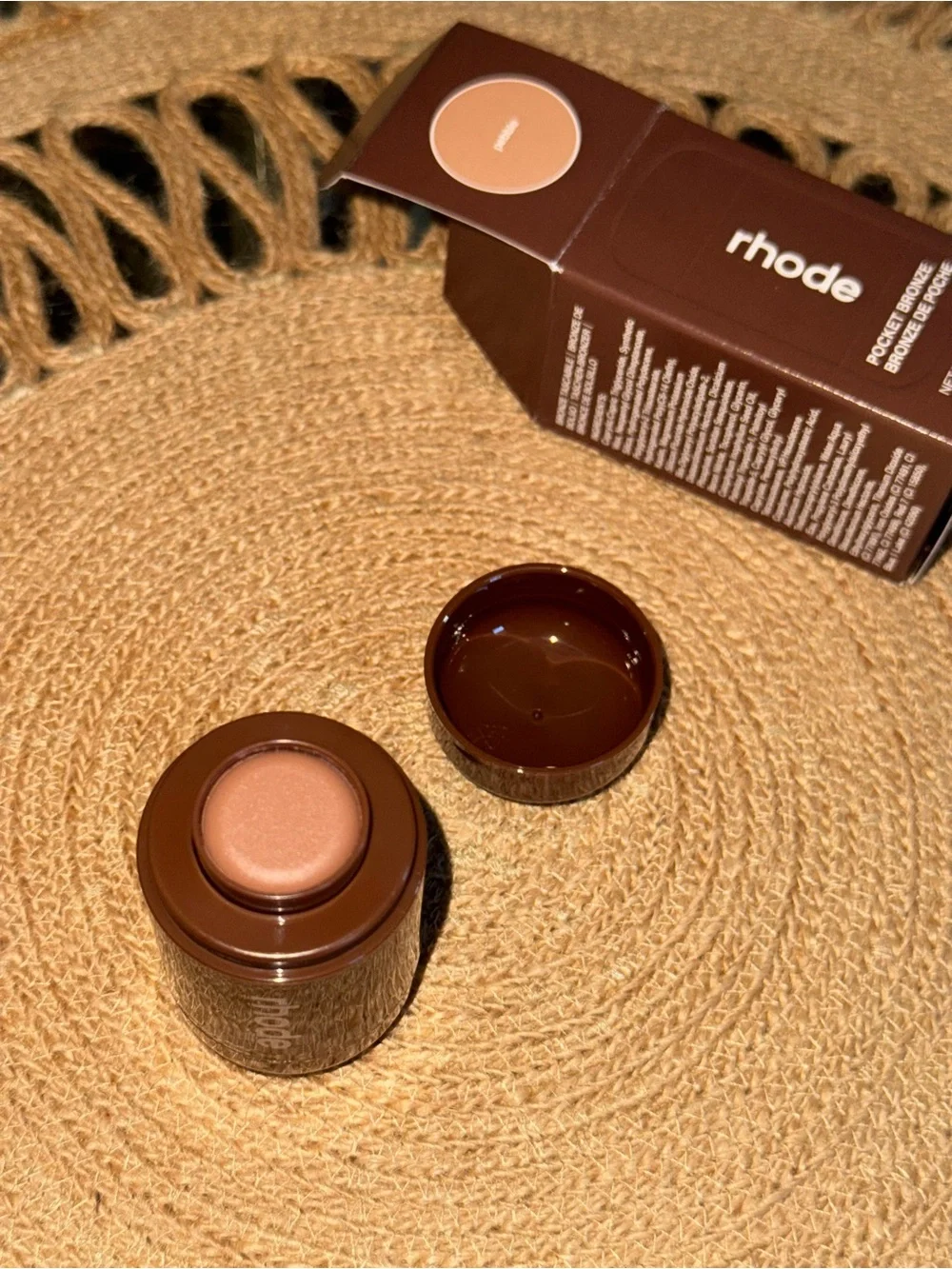 RHODE “Pebble” Pocket Bronze Long-Wearing Cream Bronzer